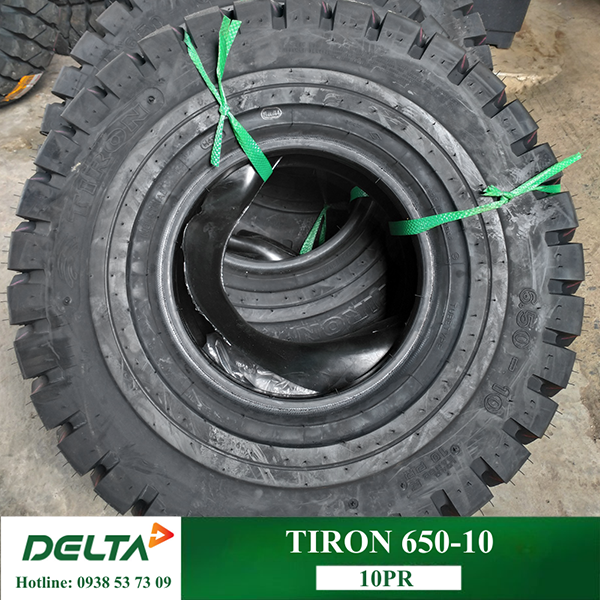 LỐP HƠI XE NÂNG TIRON 650-10