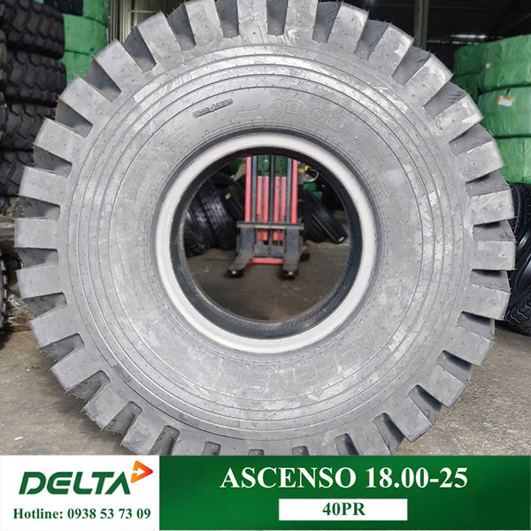 LỐP XÚC LẬT ASCENSO 18.00-25 40PR – LỐP CÔNG TRÌNH CHỊU TẢI NẶNG