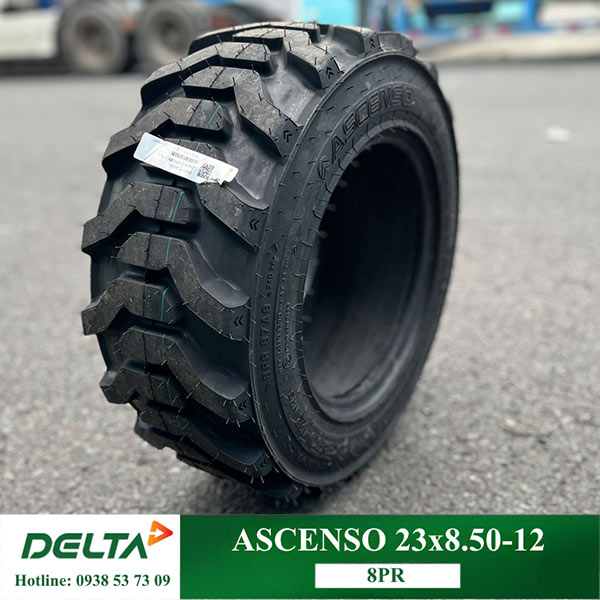 Lốp xúc lật Ascenso 23x8.50-12 8PR