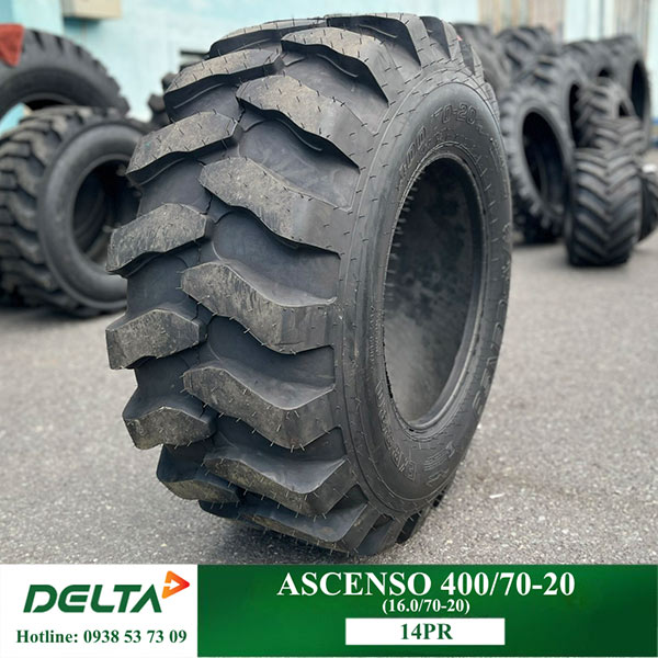 LỐP XÚC LẬT ASCENSO 400/70-20