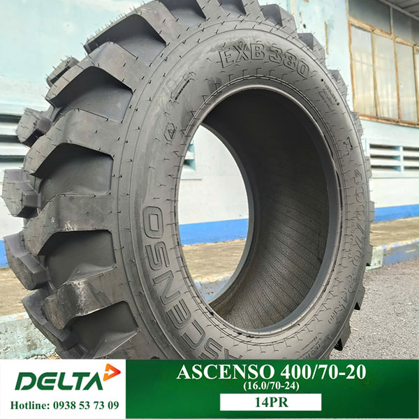 LỐP XÚC LẬT ASCENSO 400/70-24