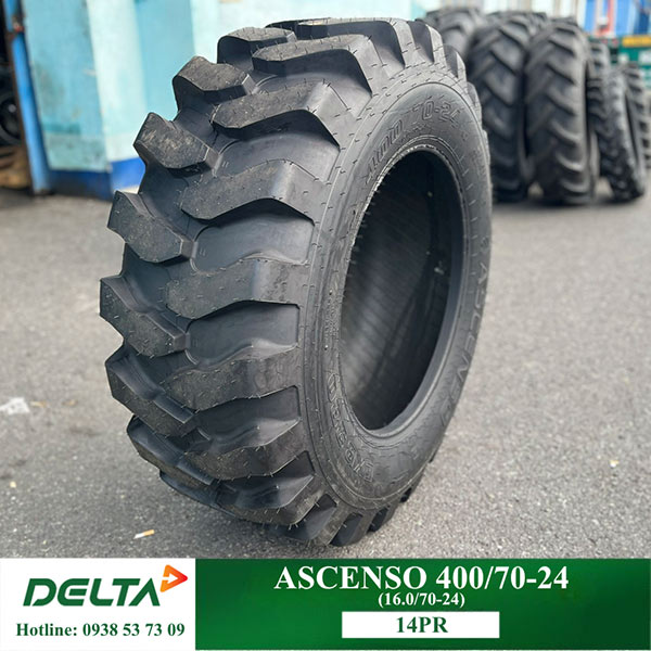 LỐP XÚC LẬT ASCENSO 400/70-24